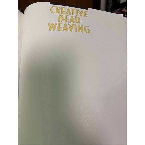 Needlepoint Beading Books: Peyote Stitch-Cook/Star & Creative Bead Weaving-Wells - Picture 7 of 8